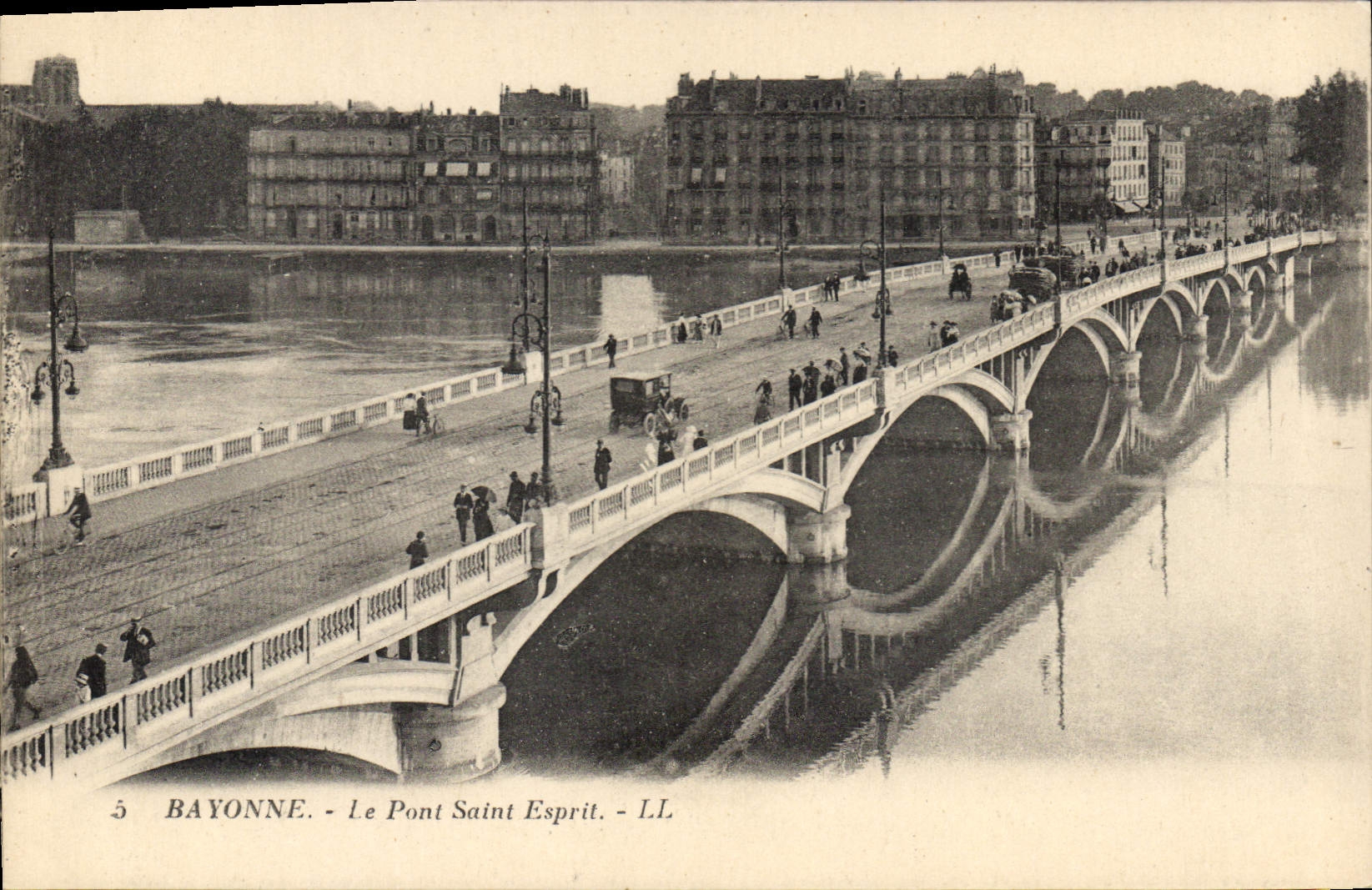 CPA Bayonne Le Pont Saint Esprit 