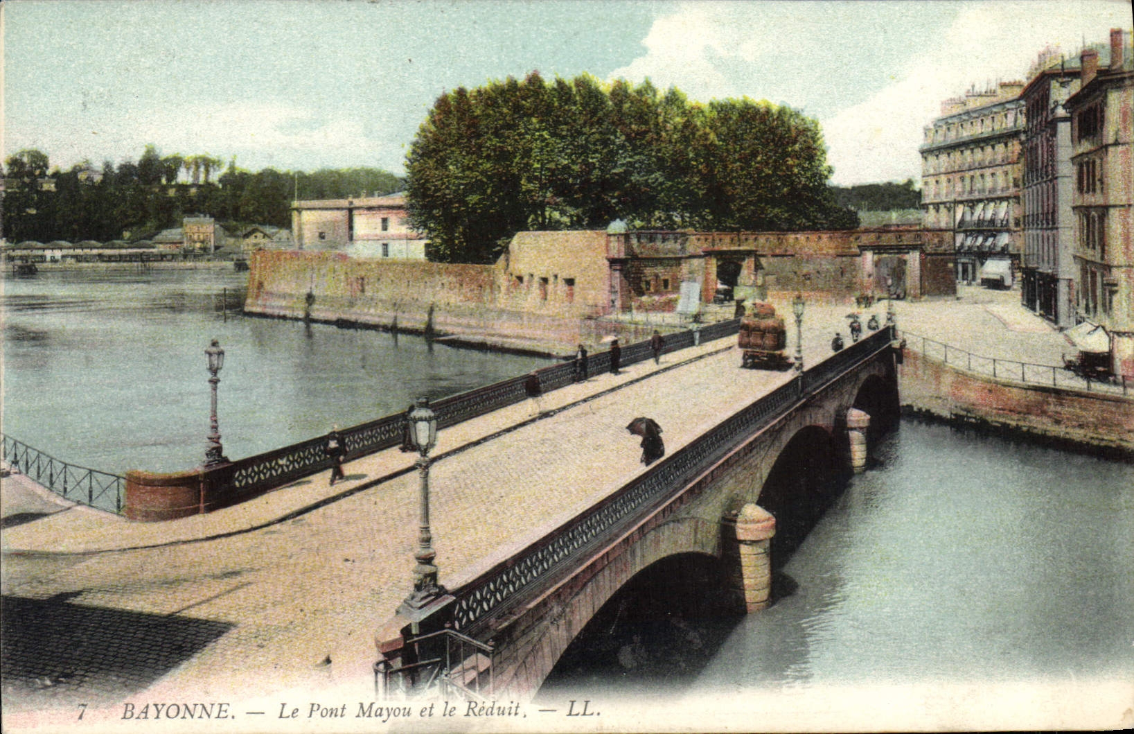 CPA Bayonne Le Pont Mayou et le Reduit 