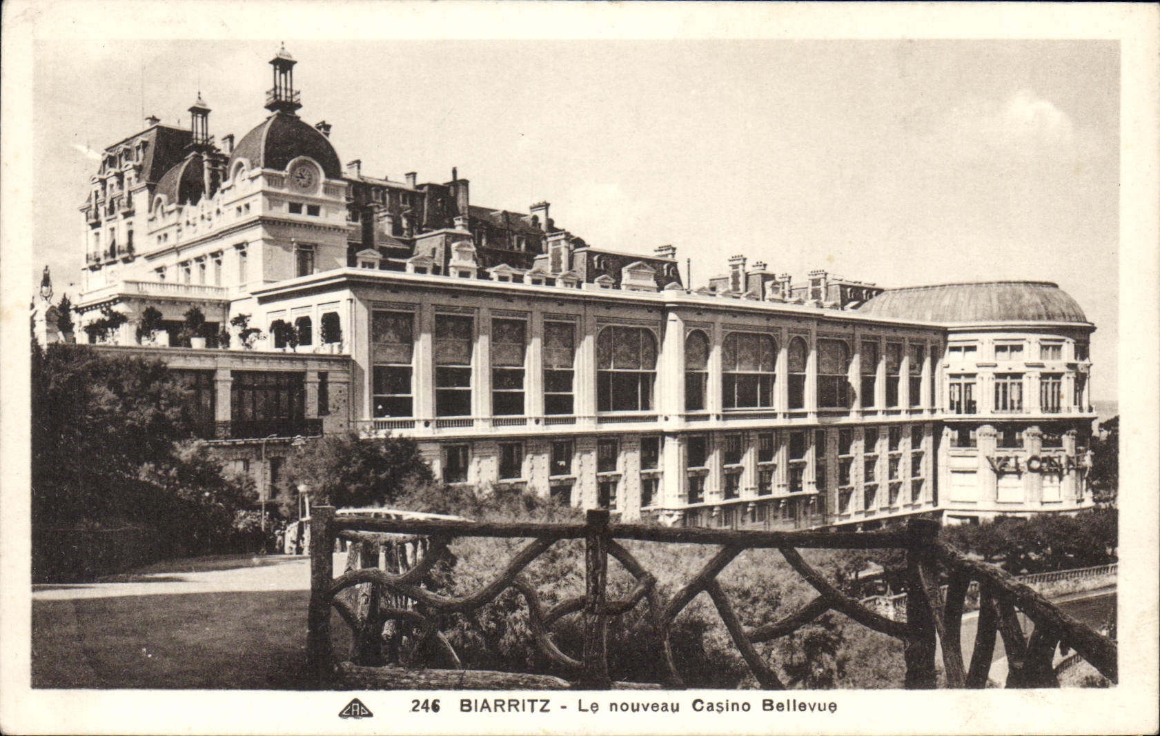 CPA Biarritz Le Nouveau Casino Bellevue