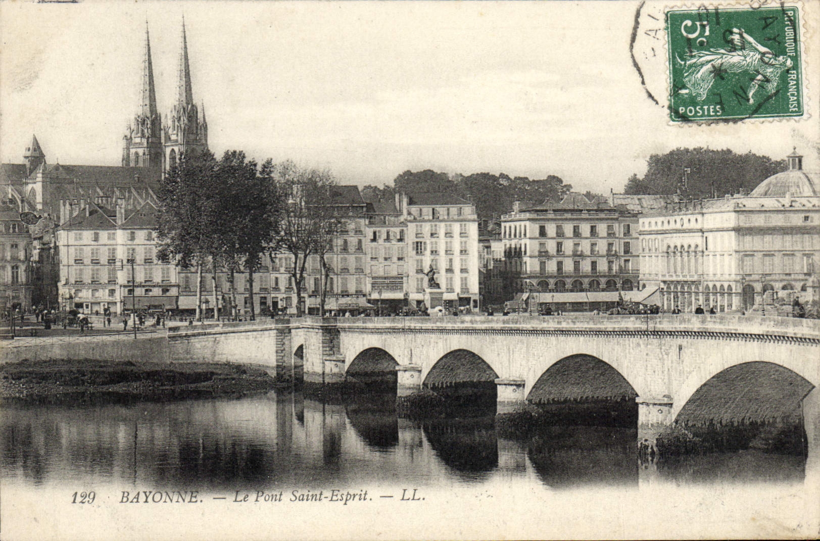 CPA Bayonne Le Pont Saint Esprit 