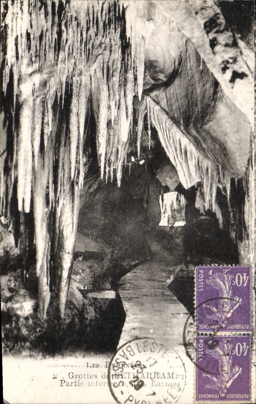 CPA Les Pyrenees Grottes de Betharram
