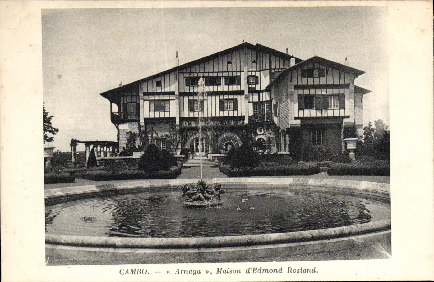 CPA Cambo Arnaga Maison d'Edmond Rostand 
