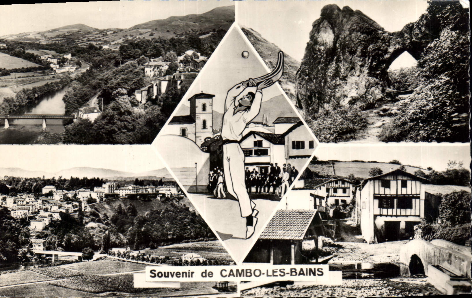 CPA Souvenir de Cambo les Bains