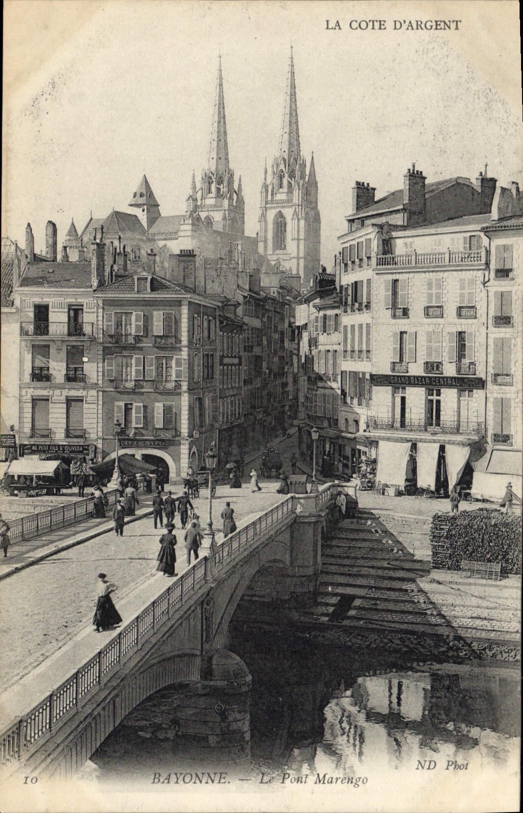 CPA Bayonne Le Pont Marengo 