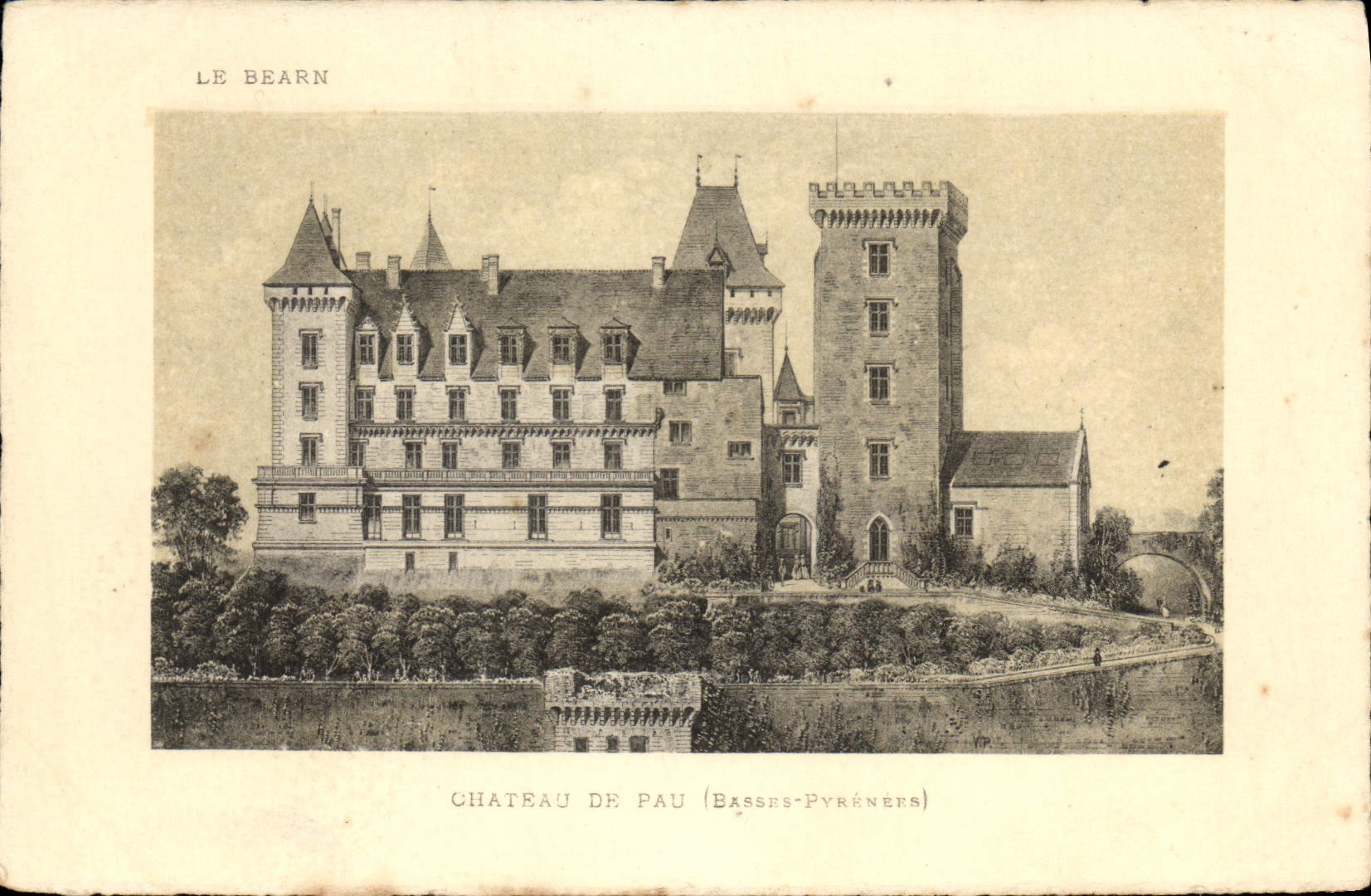 CPA Le Bearn Chateau de Pau Basses Pyrenees 
