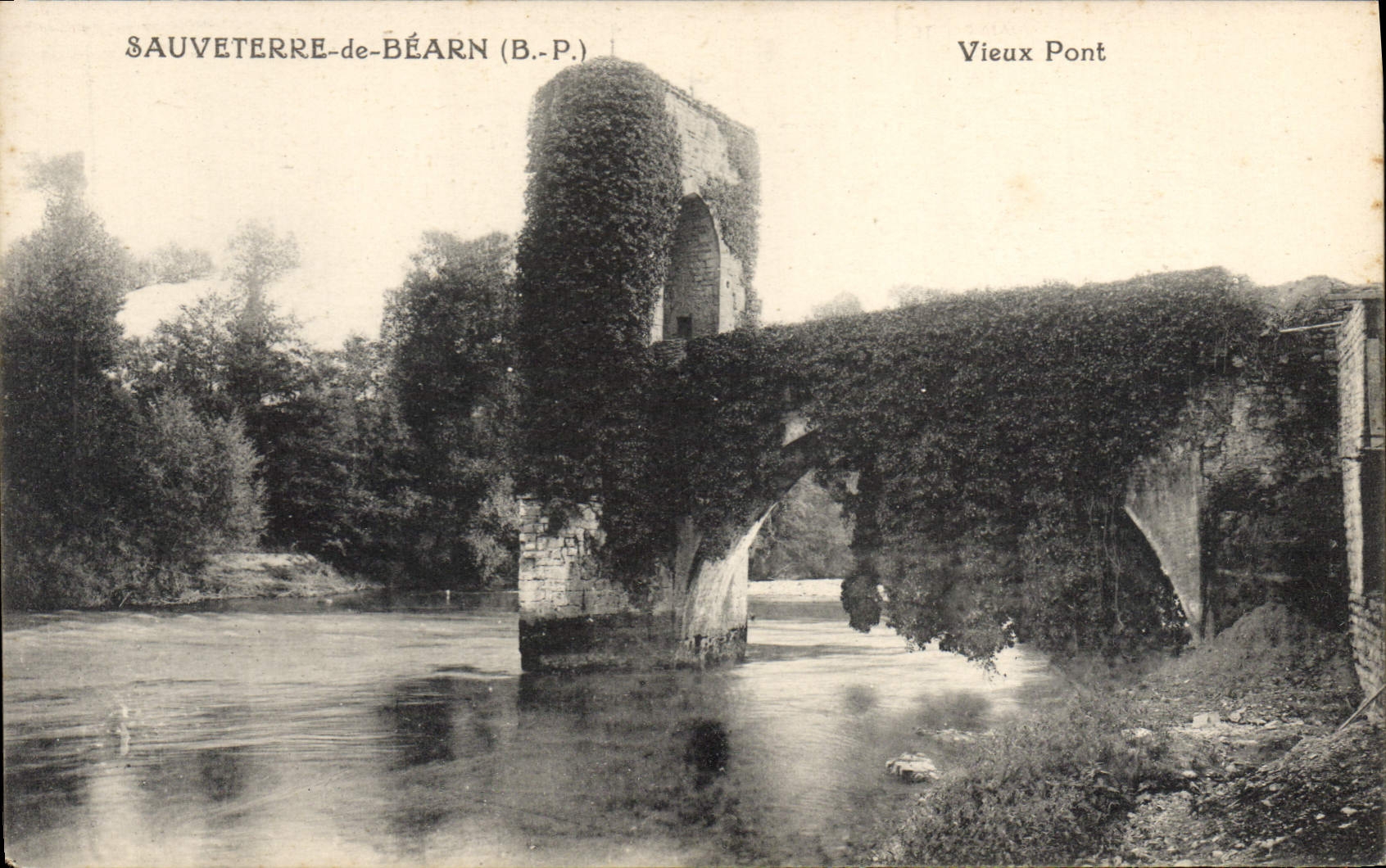 CPA Sauveterre de Bearn BP Vieux Pont