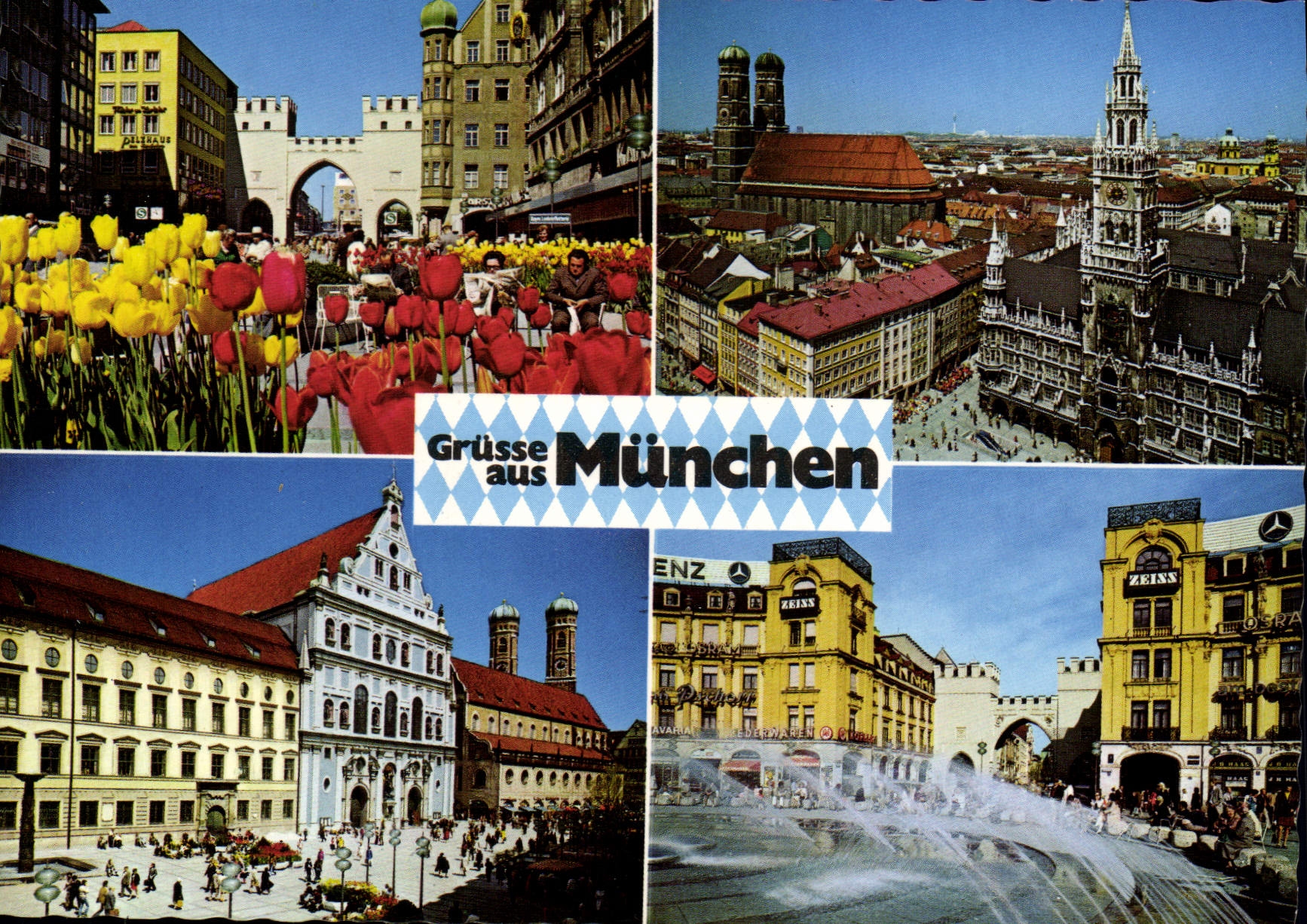 CPSM MUNCHEN MUNICH Karlstor Stachus