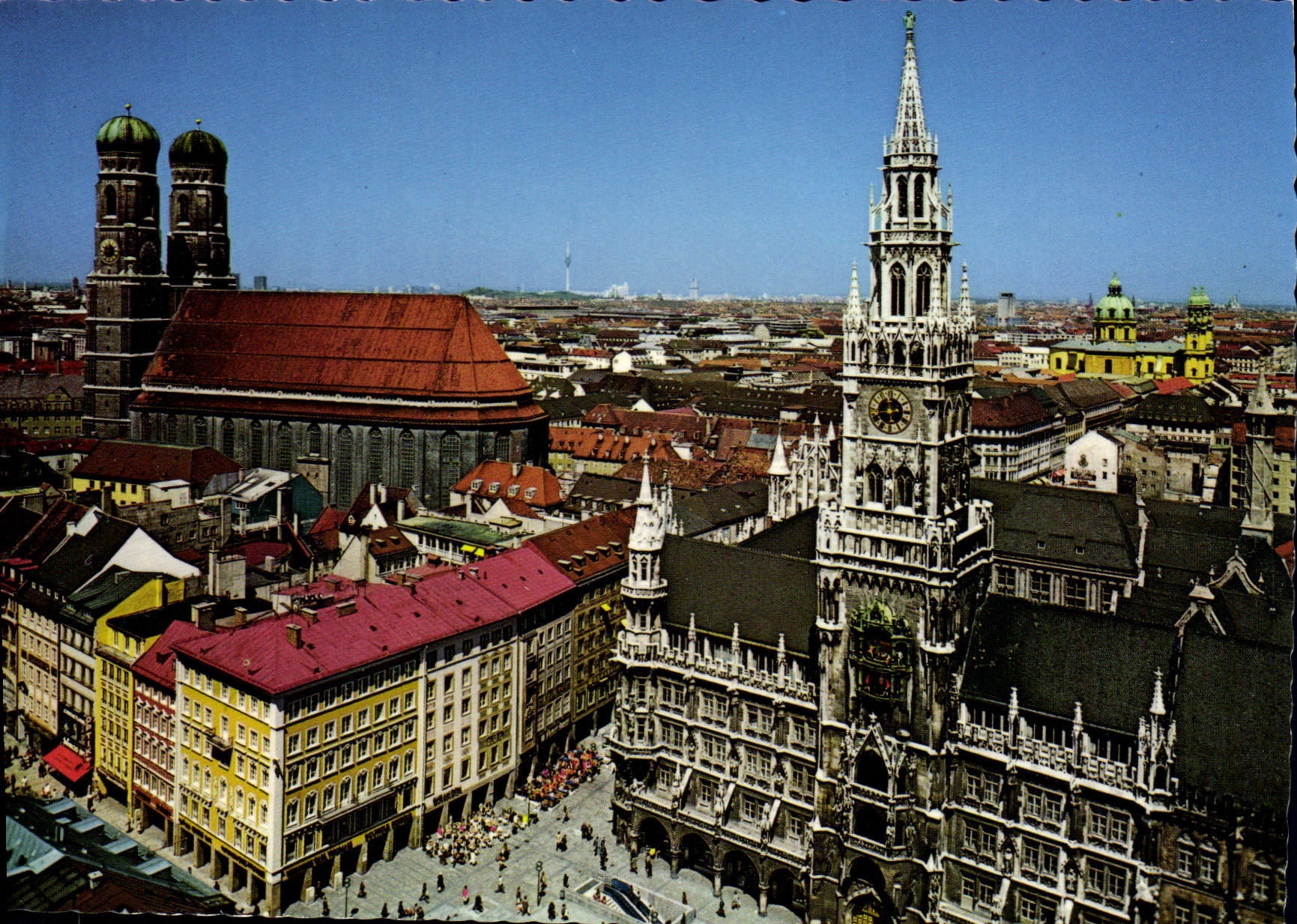 CPSM MUNCHEN MUNICH Dom  Neues Rathaus