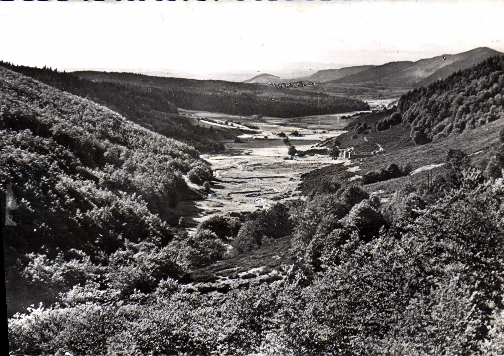 CPSM Massif de l'Aigoual Valleraugue la vallée du bonheur