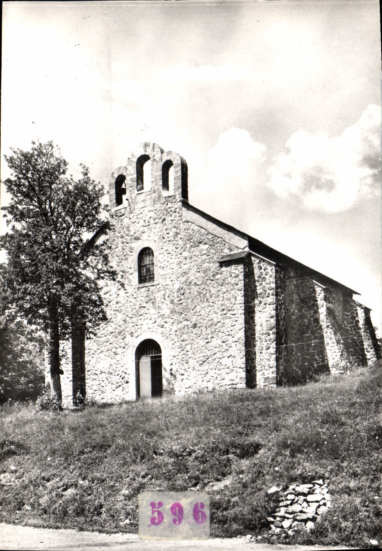 CPSM Massif de l'Aigoual l'Espérou église paroissiale