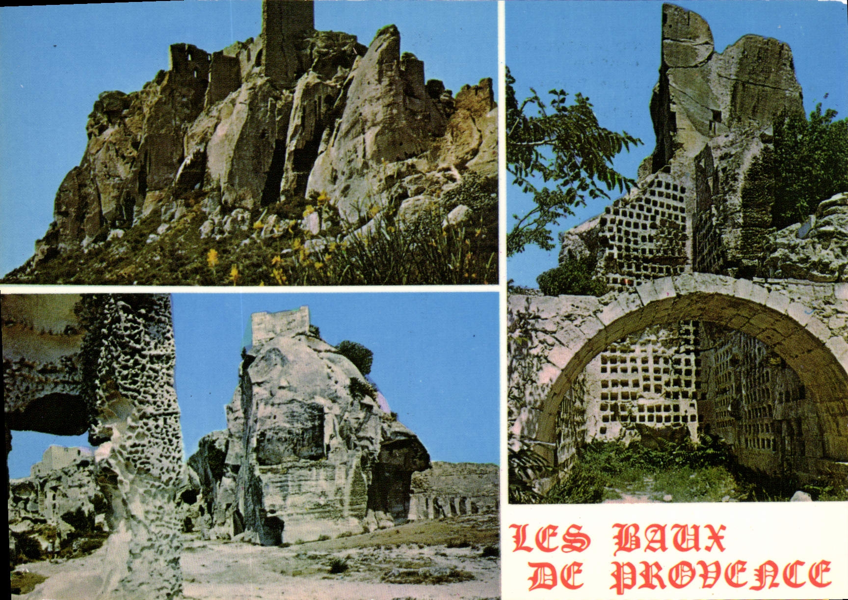 CPSM LES BAUX DE PROVENCE columbarium