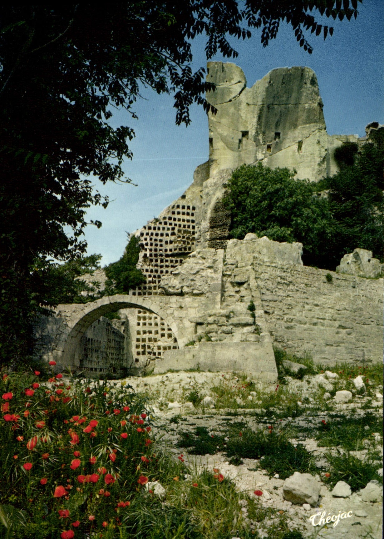 CPSM LES BAUX DE PROVENCE les anciens pigeonniers