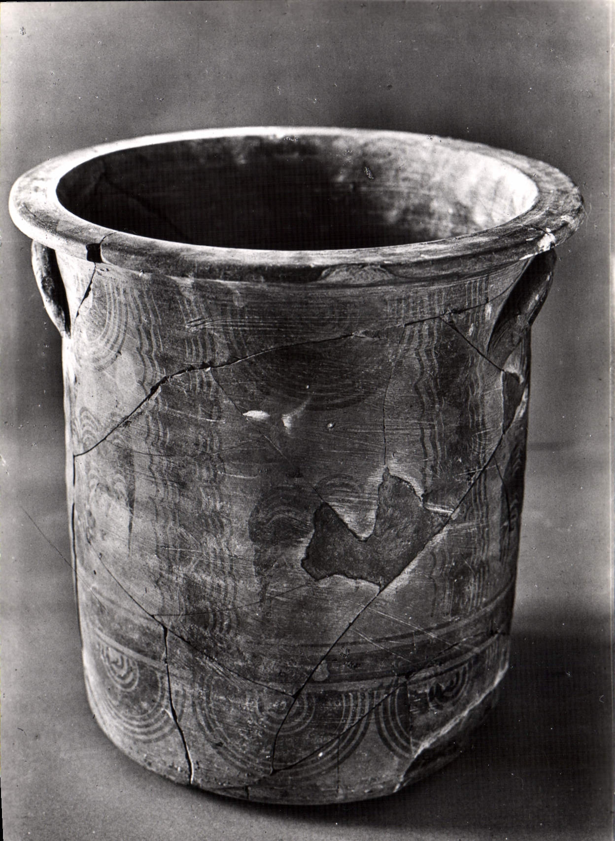 CPSM NISSAN ENSERUNE musée de l'Oppidum vase ibérique Sombrero de Copa
