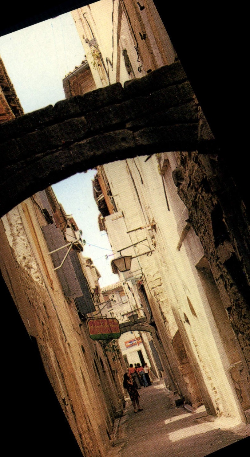 CPSM SOMMIERES rue Mazelle