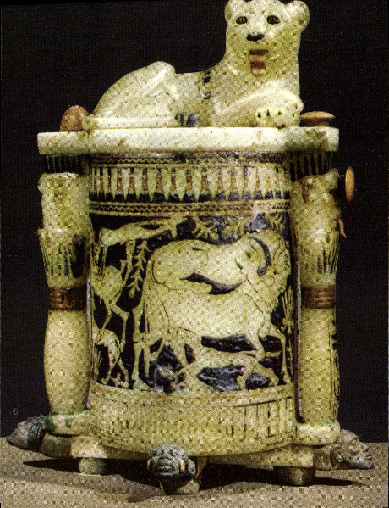 CPM Toutankhamon pot à Onguent
