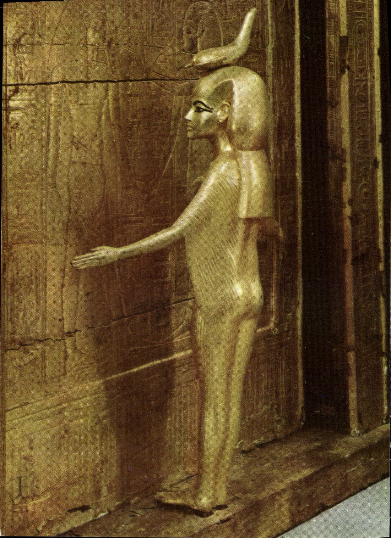 CPM Toutankhamon Selkit Veillant Sur Le Cofre