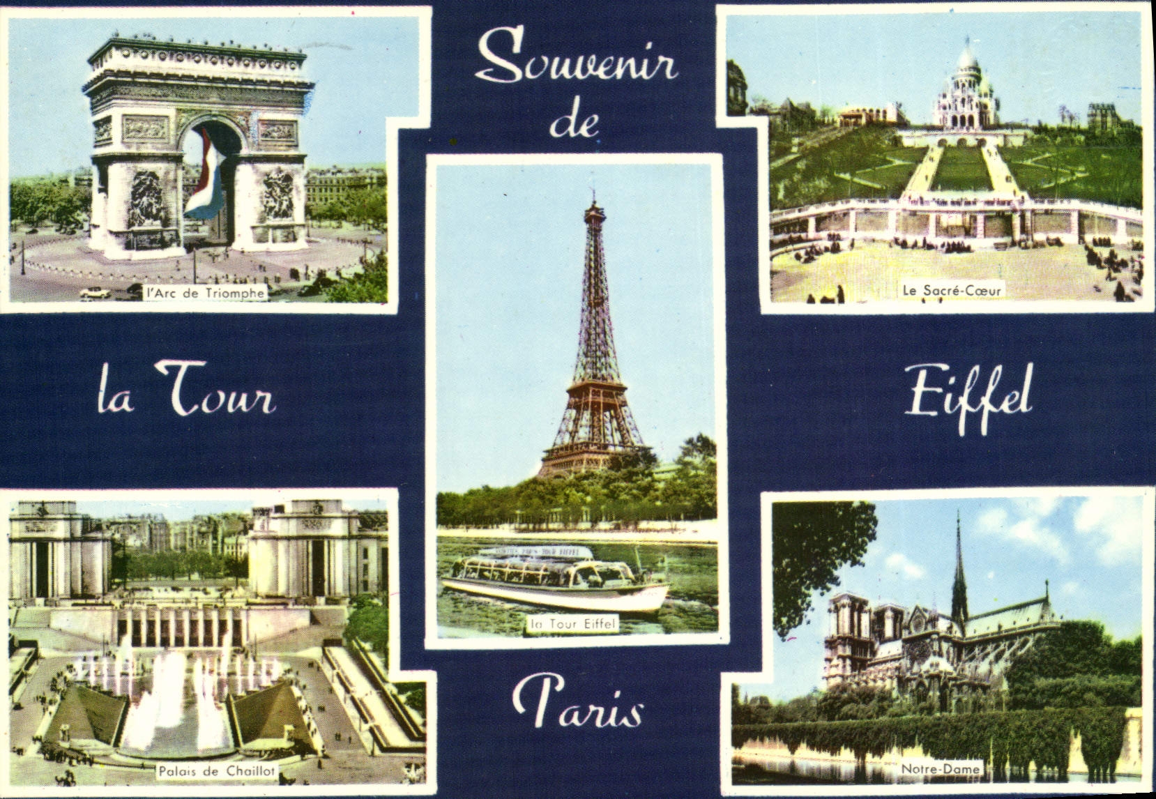 CPM Paris L'Arc De Triomphe