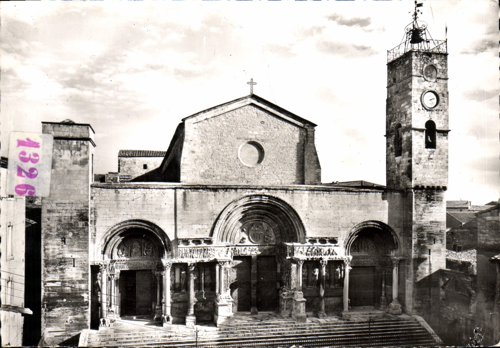 CPM Saint Gilles Facade De I'Eglise
