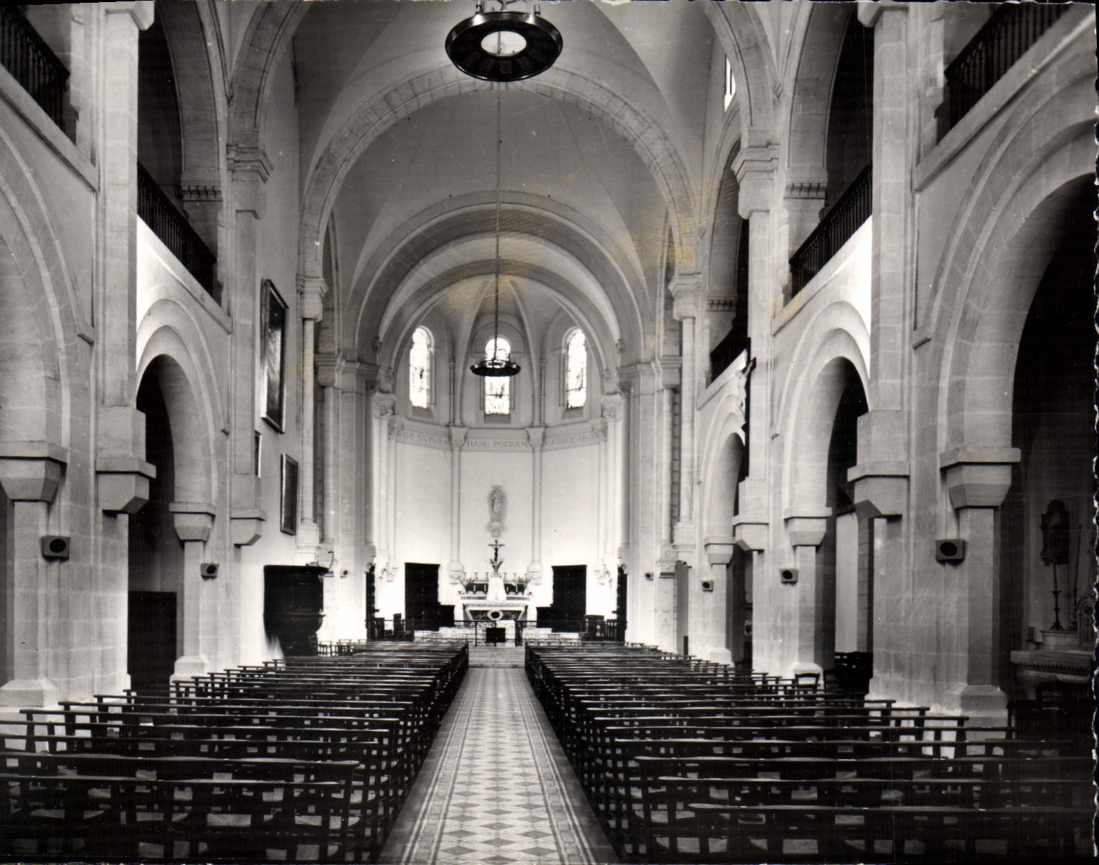 CPM Le Vigan Interieur De I'Eglise St Pierre Renovee