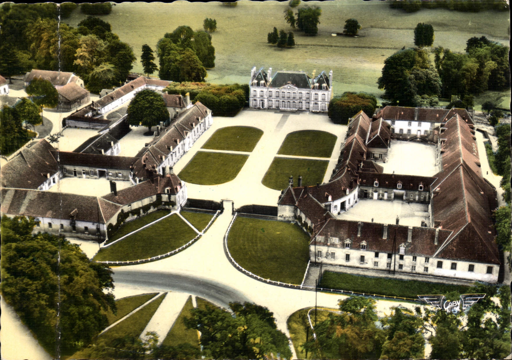 CPM La France Vue Du Ciel Le Haras Du Pin