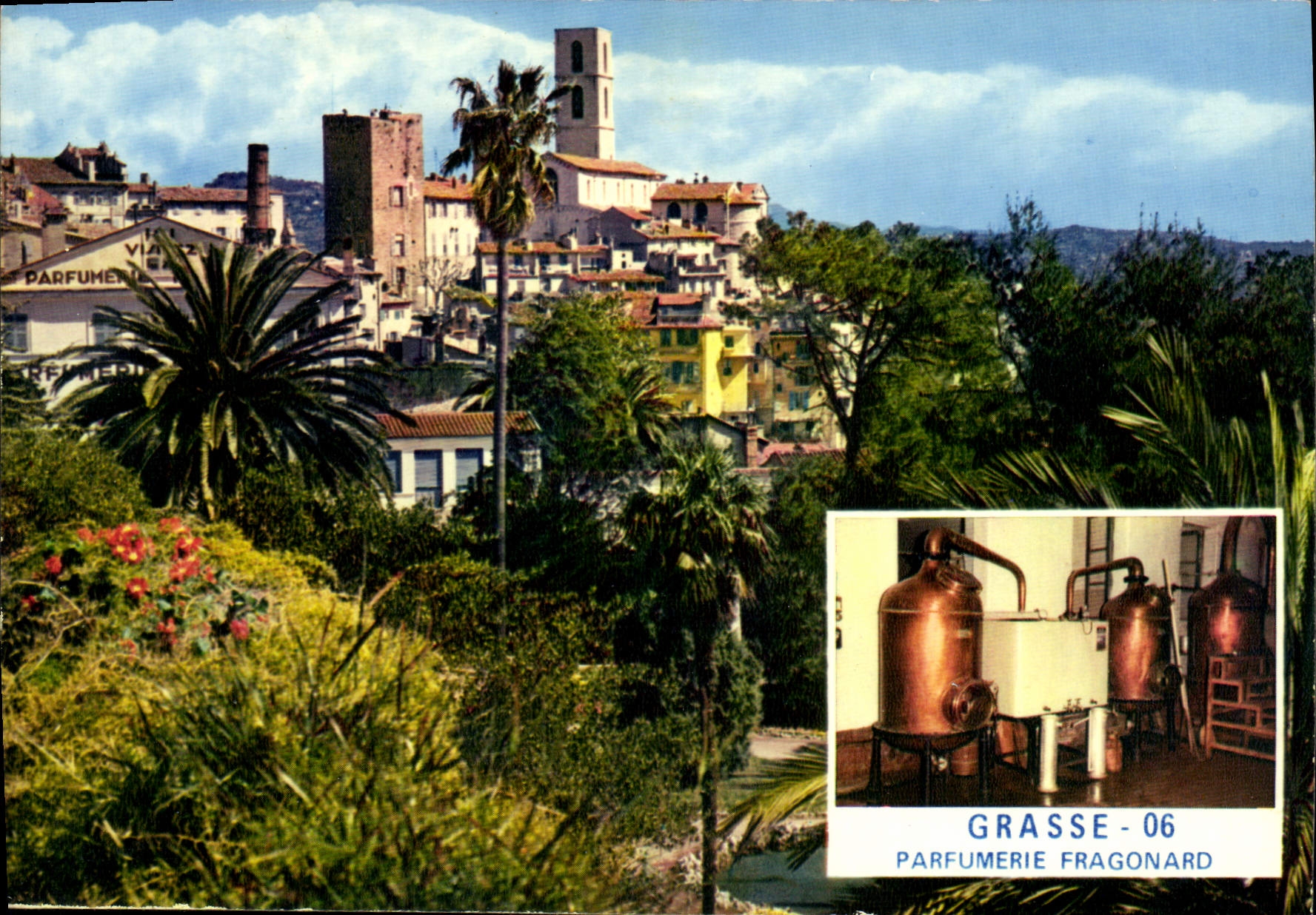 CPM Grasse Cite Des Fleurs Et Des Partums
