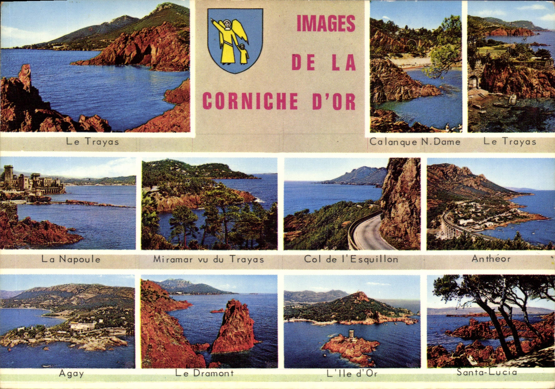 CPM Images De La Corniche D'Or Le Trayas