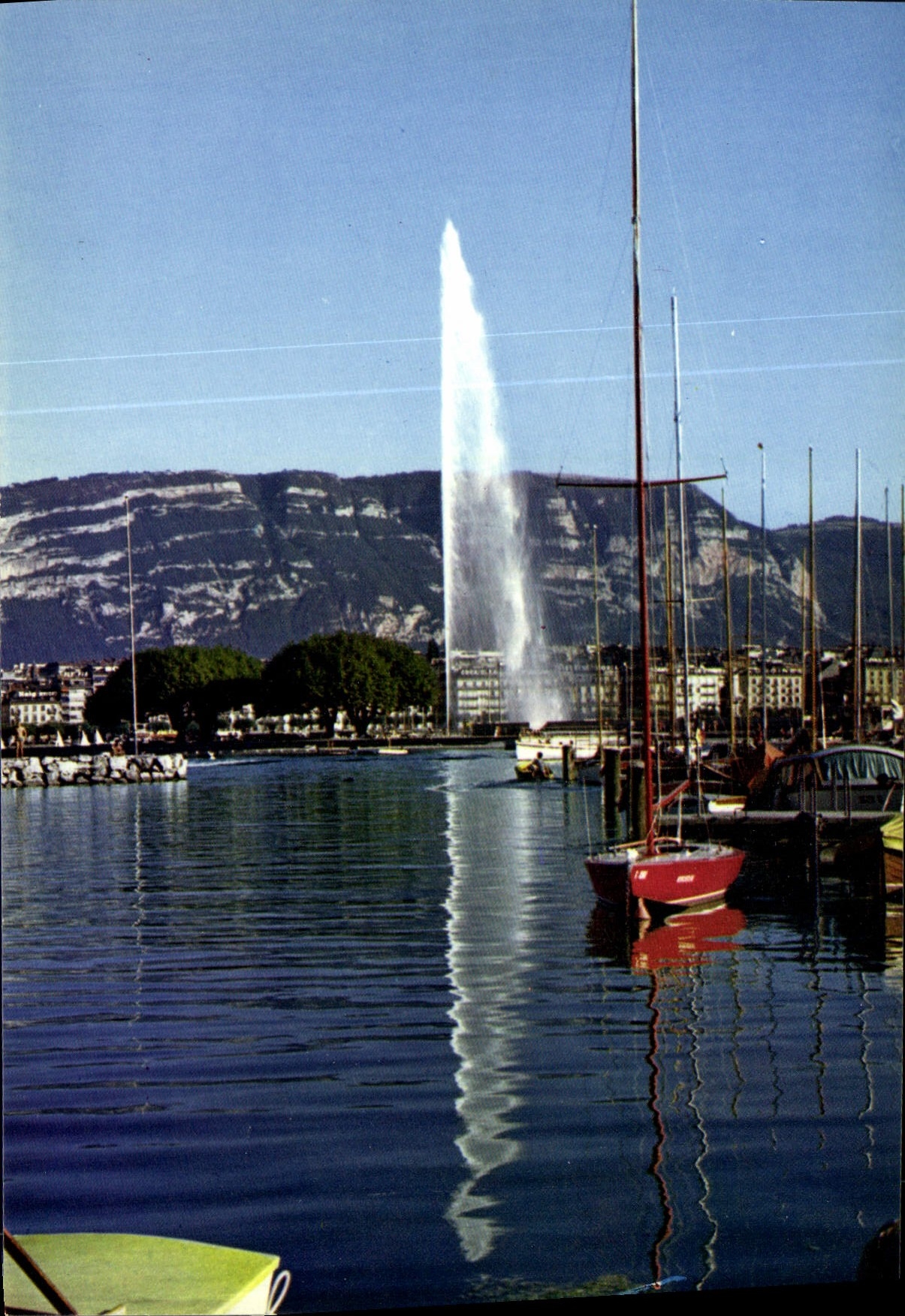 CPM Geneve Le Jet D'Eau