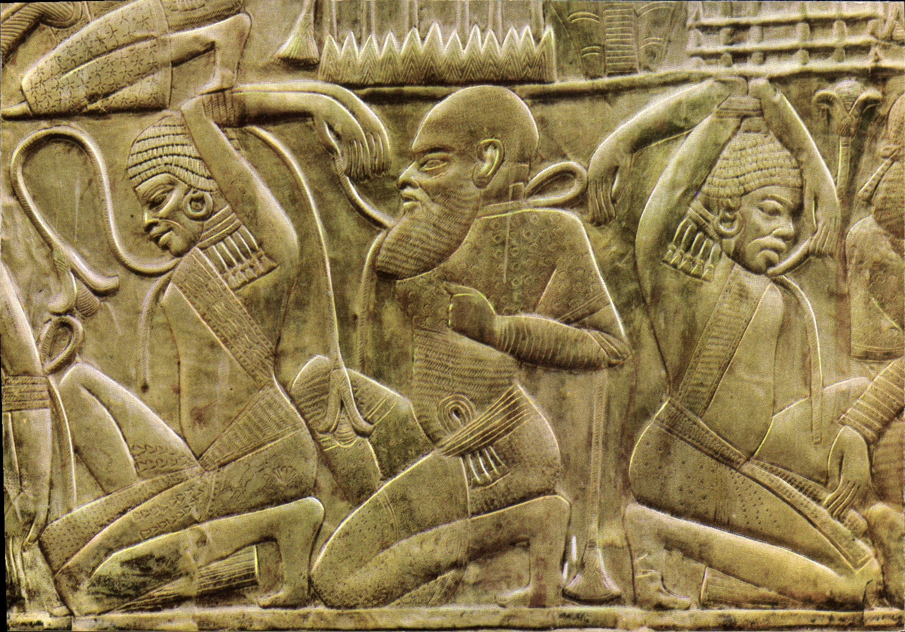 CPM Toutankhamon Captifs détail d'un char d'apparat