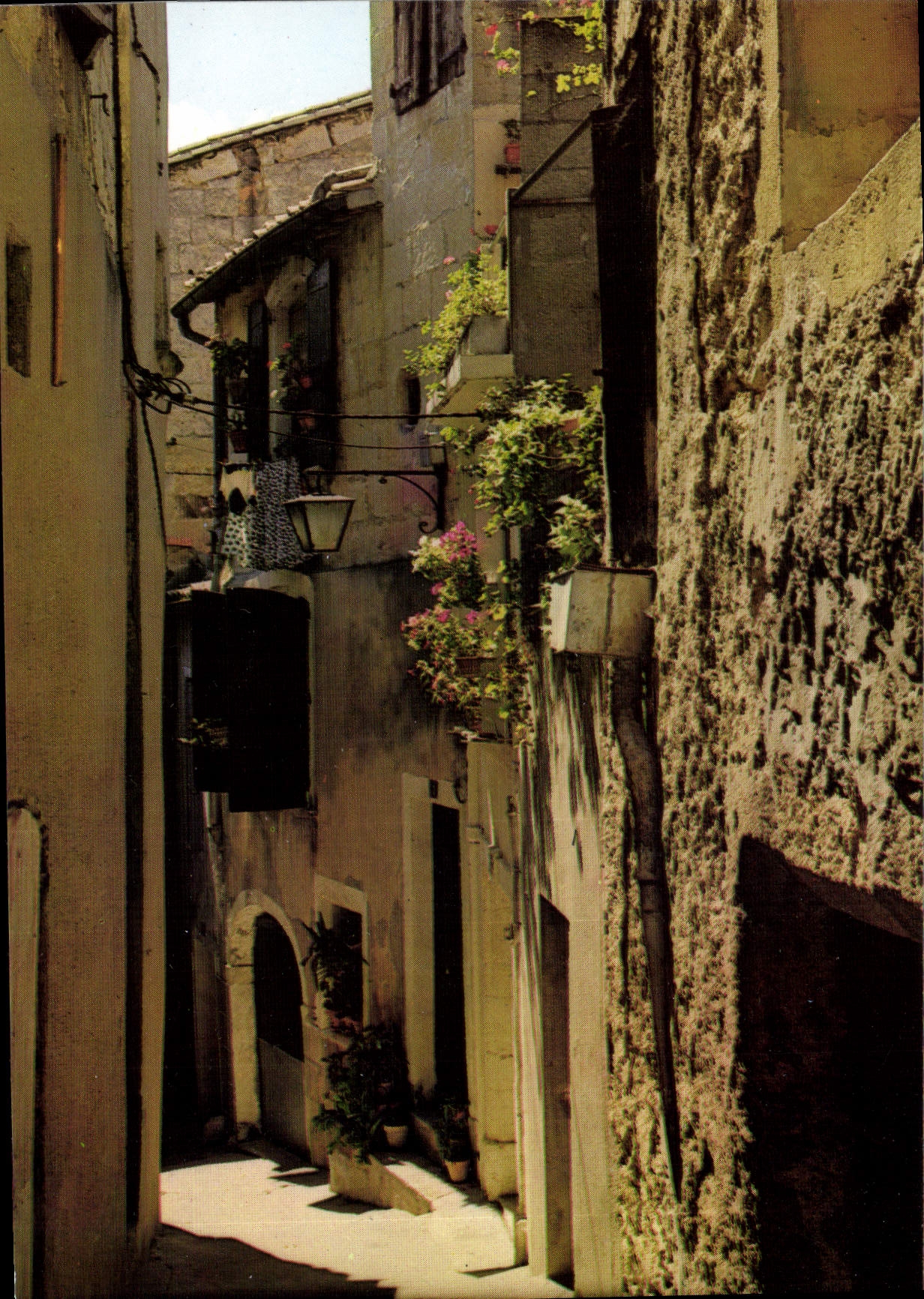 CPM Sommieres rue de la mazère