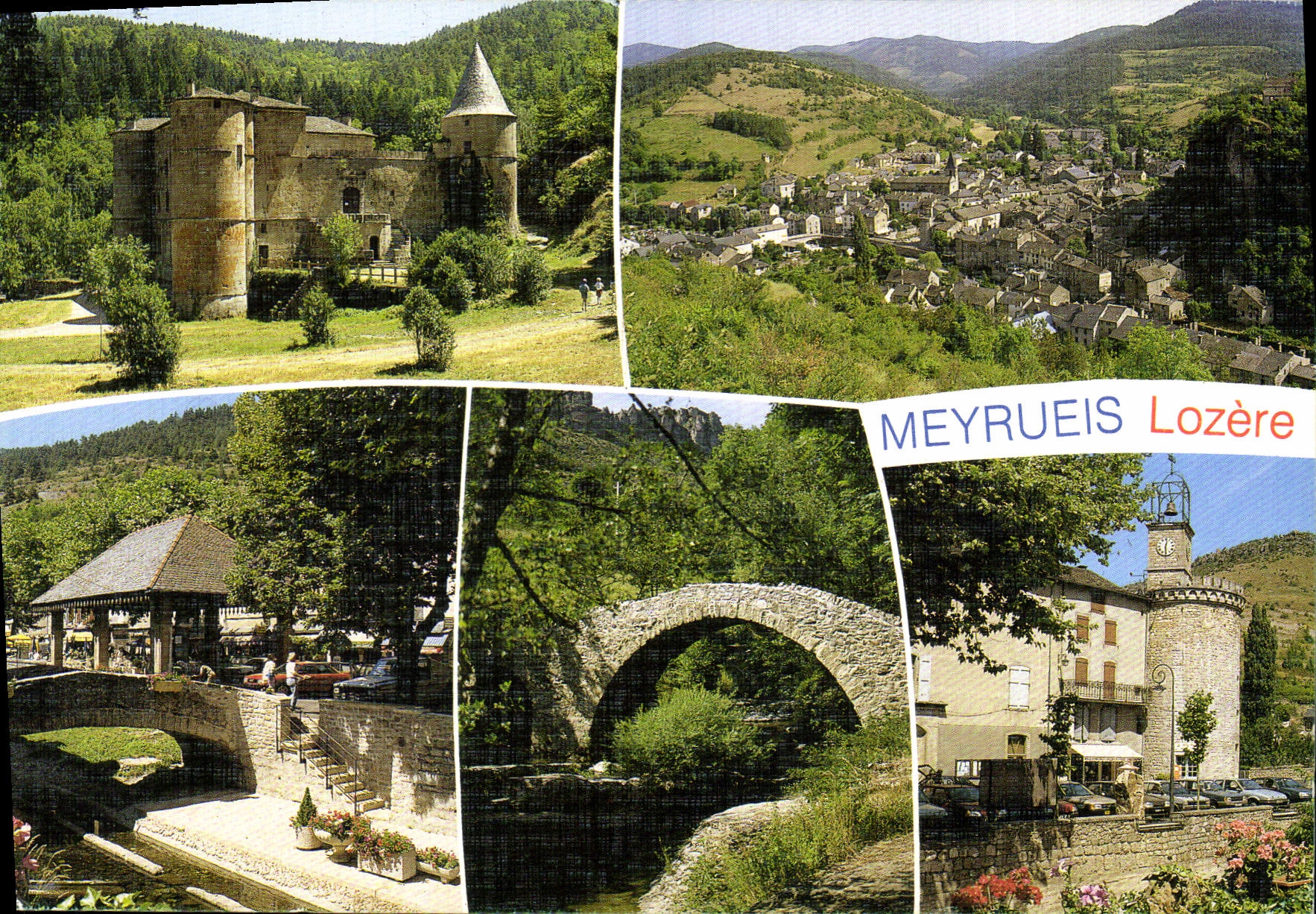 CPM Dans les Gorges de la Jonte Meyrueis