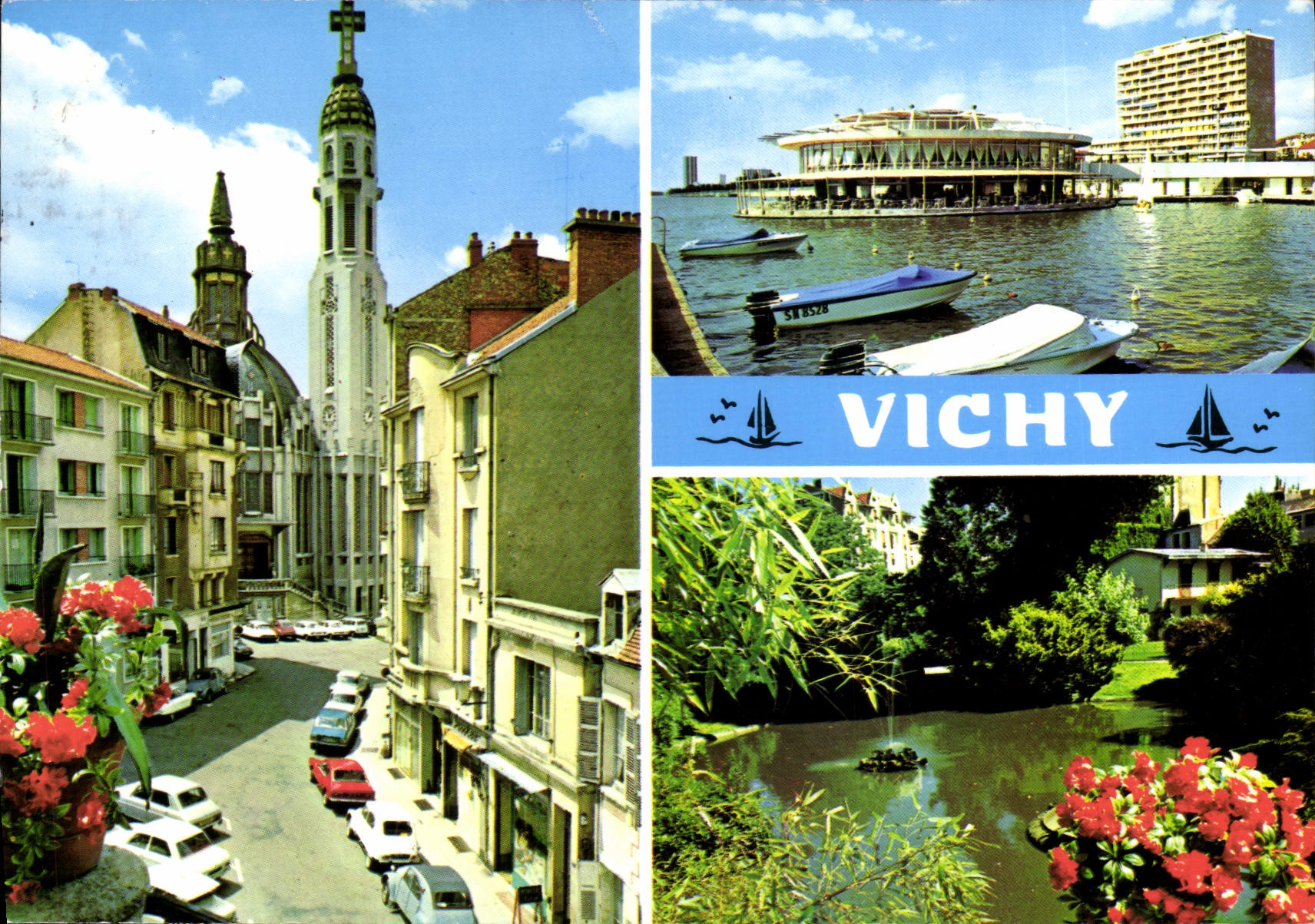 CPM Vichy Eglise Saint Blaise