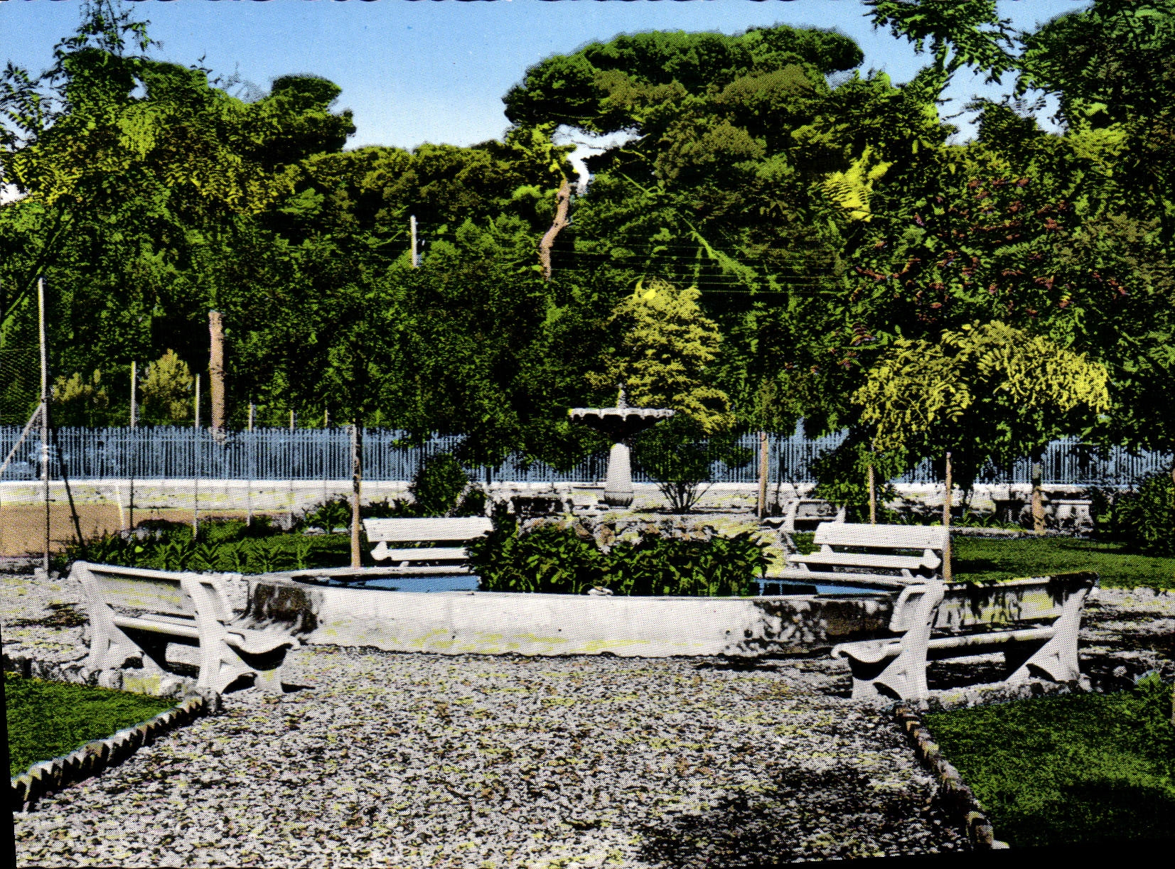 CPM Balaruc Les Bains Le Square et Son Bassin