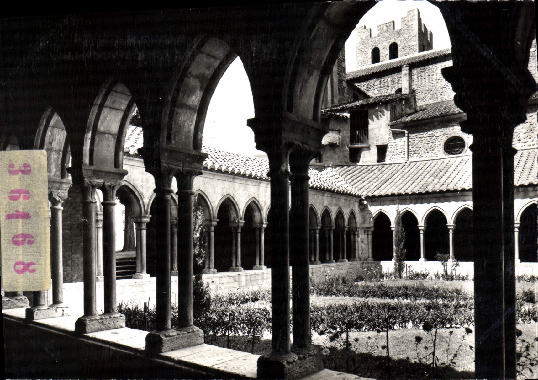 CPM Arles sur Tech Interieur du Cloitre