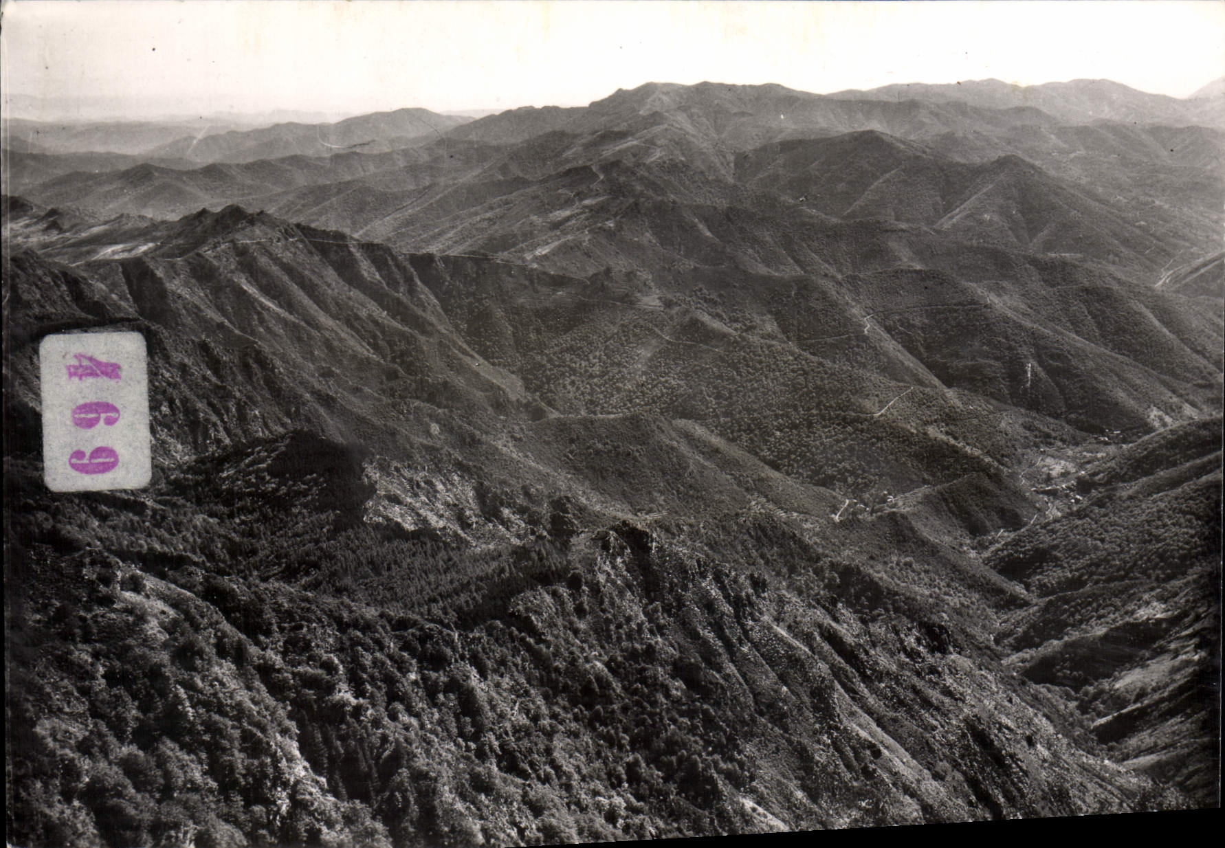 CPM Massif De L'Aigoual Relief Cevenol