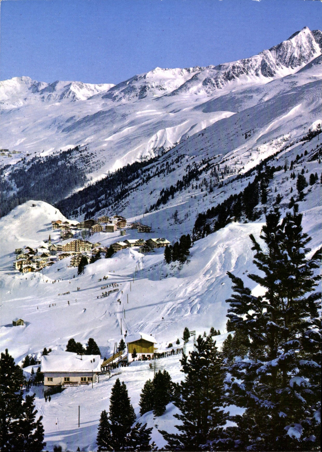 CPM Oburgurgl Mit Steinmann Schilift Otztal Tirol