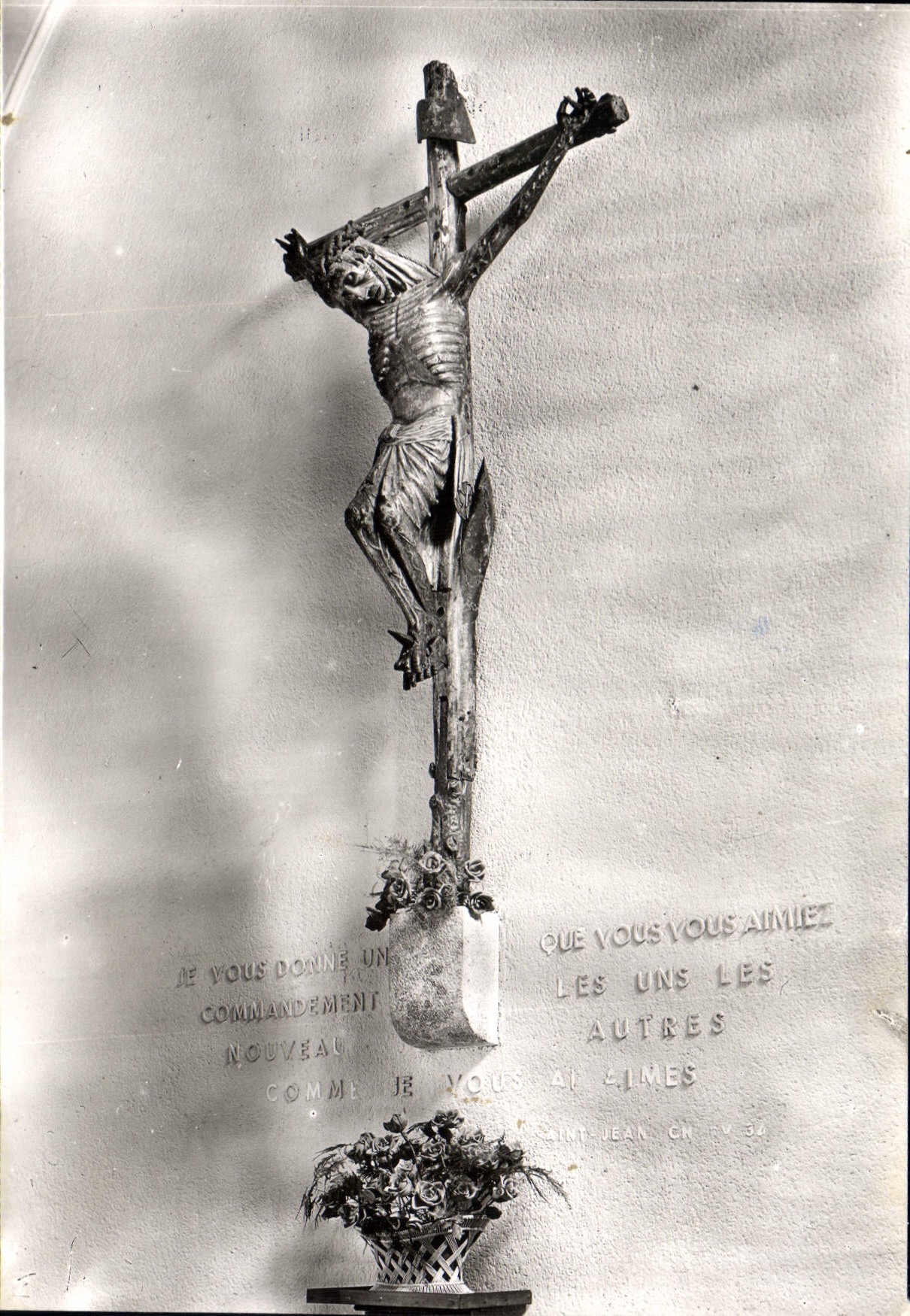 CPM Perpignan Le Devot Christ de la Chapelle Catalane