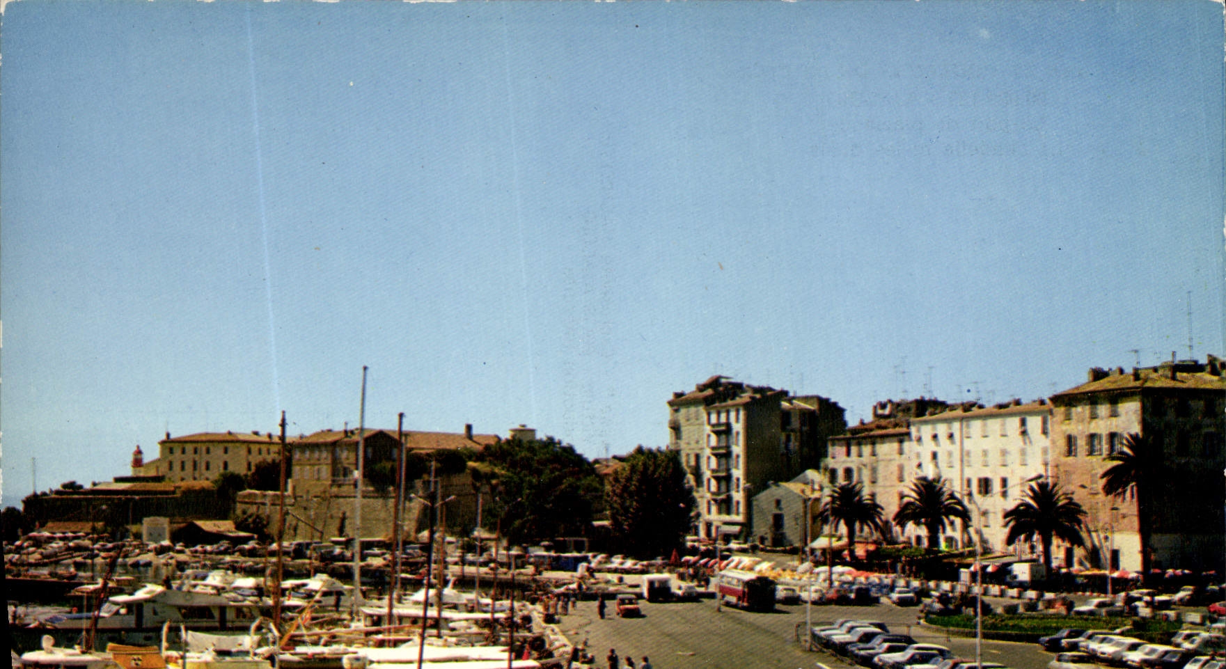 CPM Ajaccio Le Port de Plaisance La Citadelle et les Quais