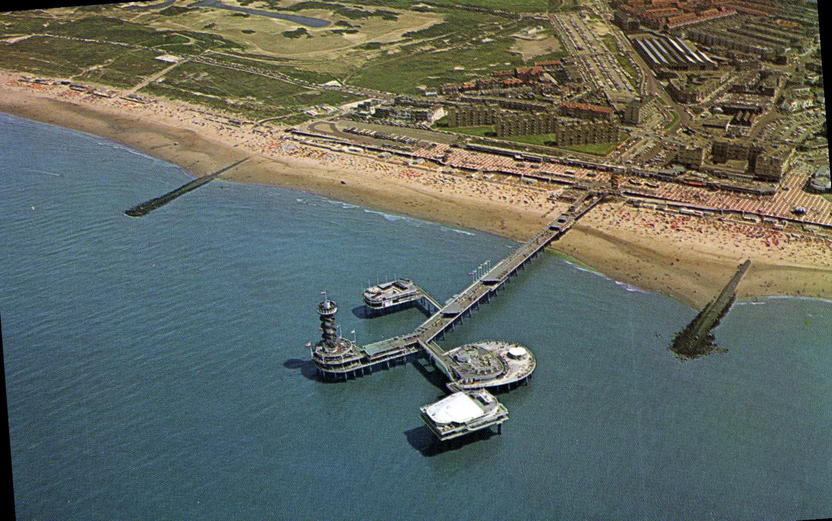 CPM Scheveningen Holland Luchtopname Pier