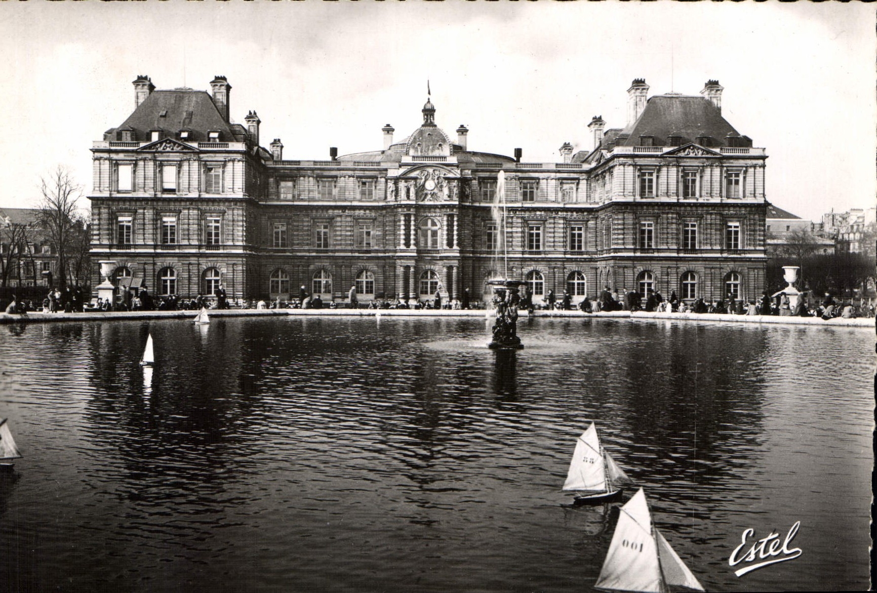 CPM Paris Le Palais Du Luxembourg
