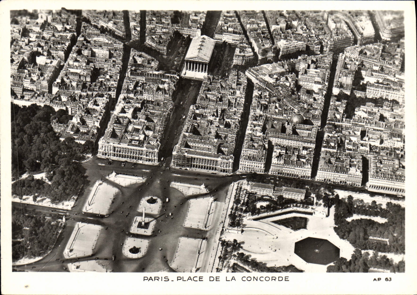 CPM Paris Place De La Concorde
