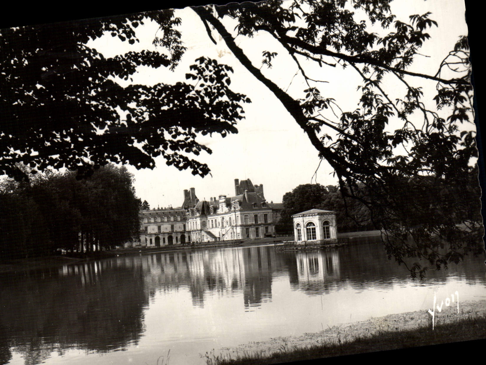 CPSM Fontainebleau Le Palais L'Etamg Aux Carpes