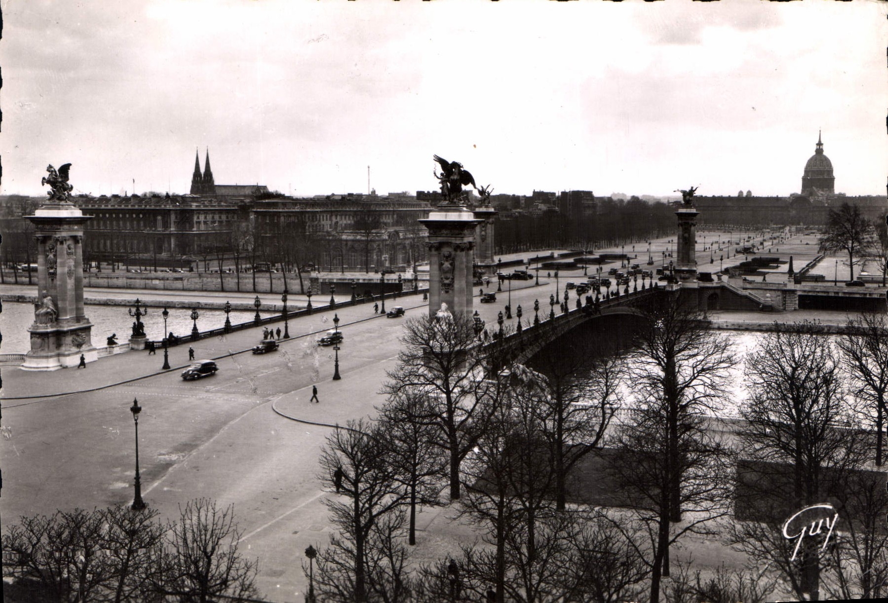 CPSM Paris Et Ses Merveilles Le Pont Alexandre Et I'Esplanade Des Invalides