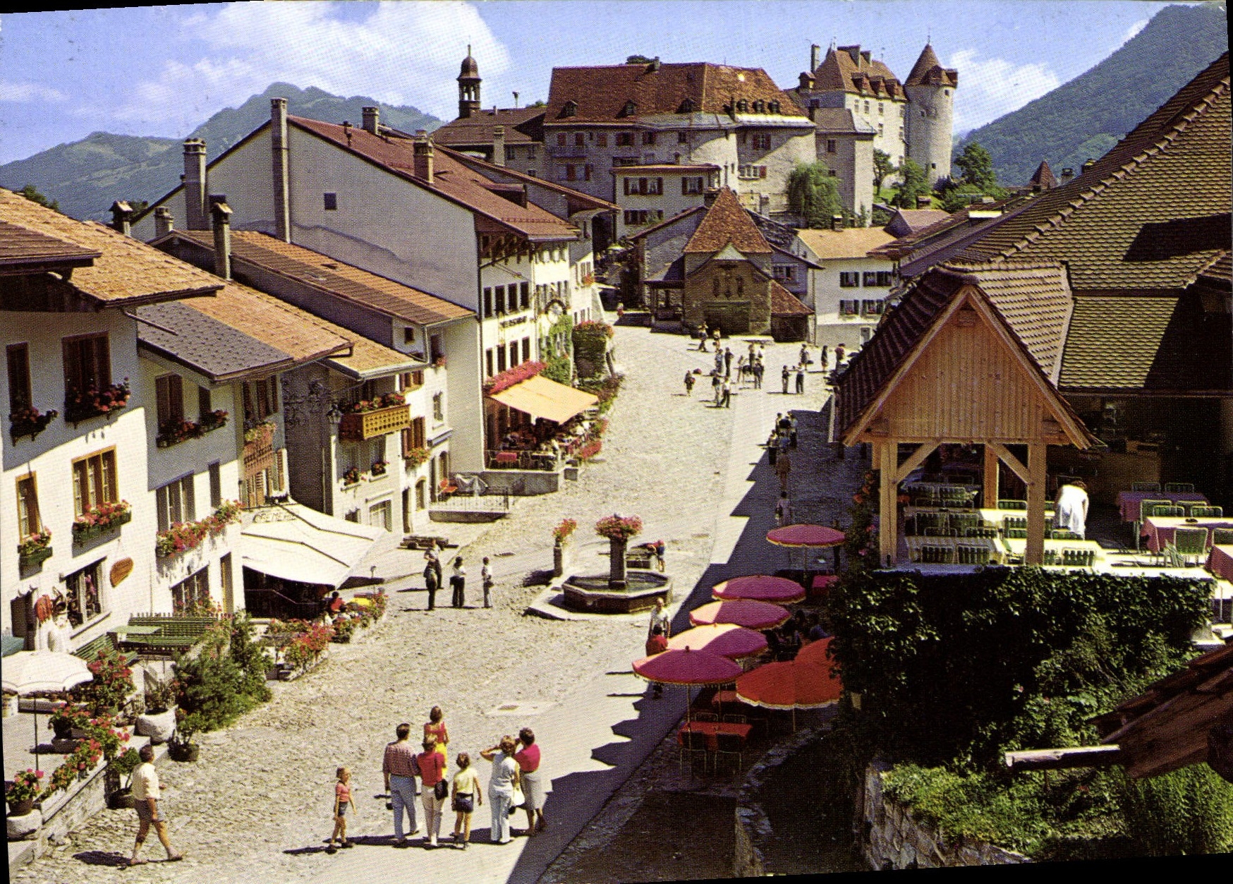 CPSM GRUYERES château