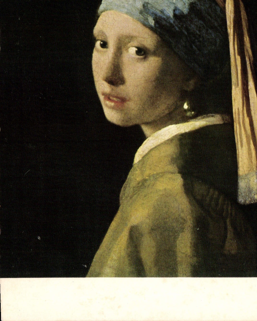 CPSM Johannes Vermeer Meisjeskopje Tete De Jeune fille Head of A Girl