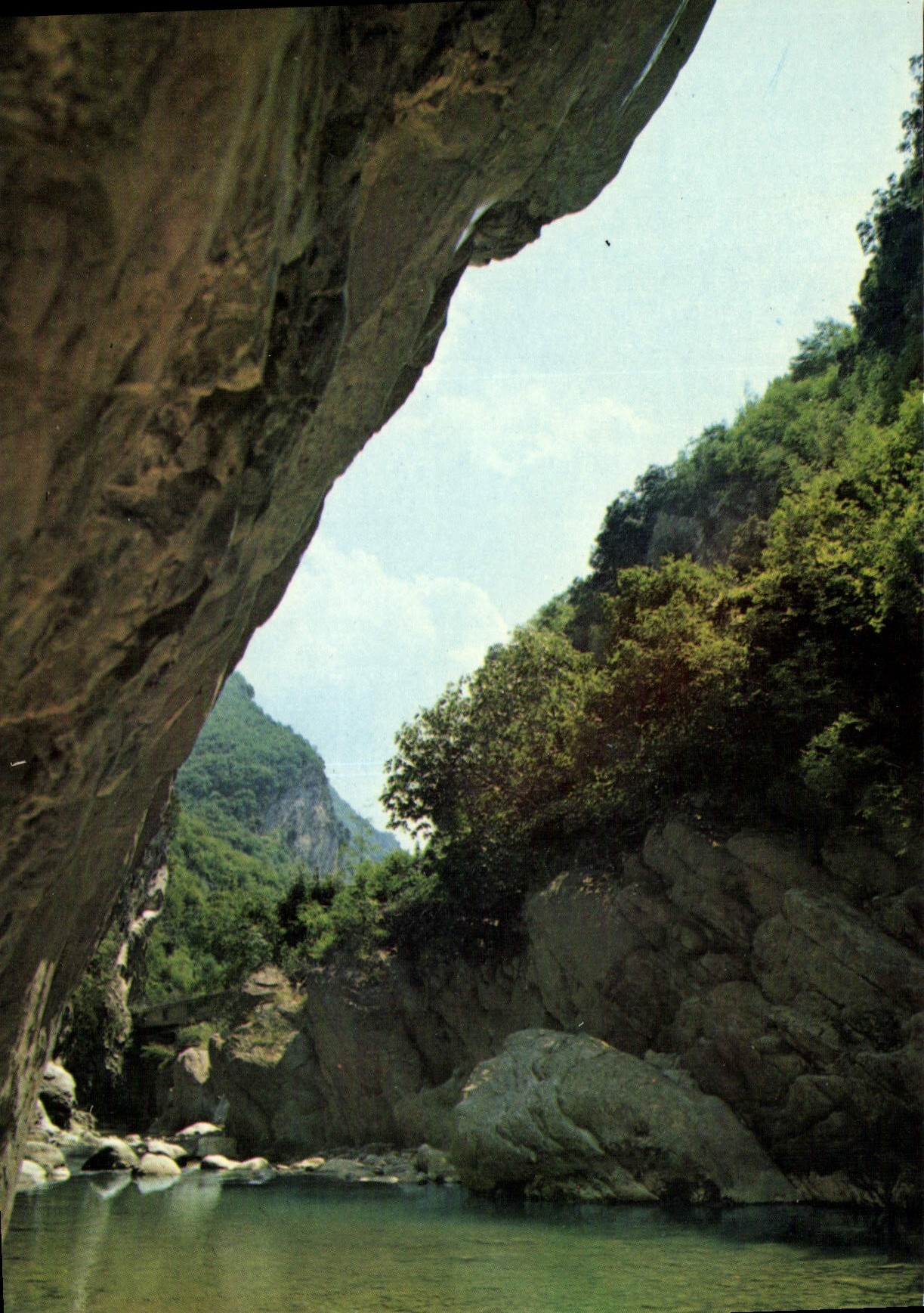 CPSM Paysages De France Les Gorges De La Vesubie 