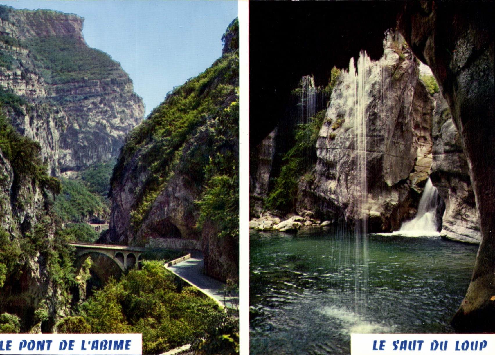 CPSM Cote D'Azur Les Gorges Du Loup