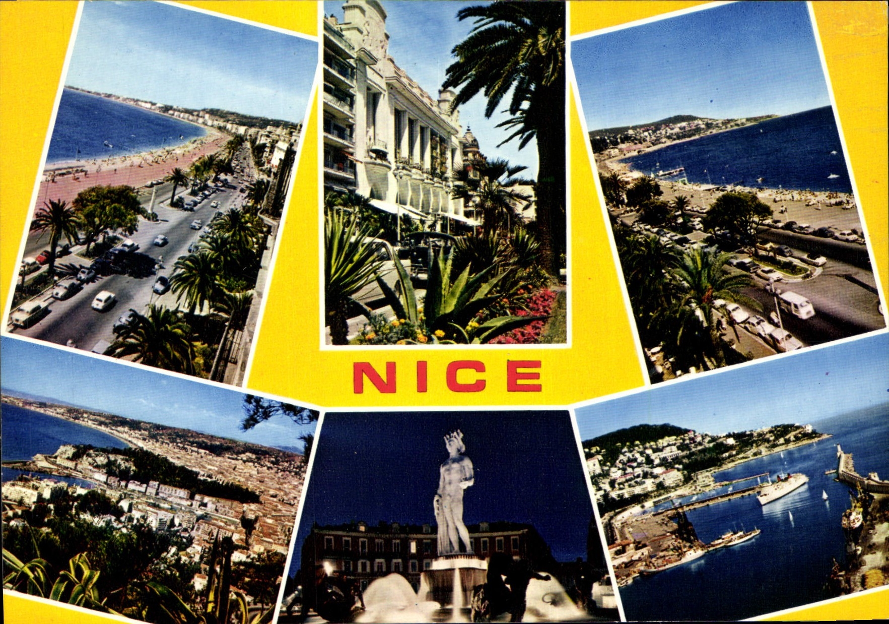 CPSM Reflets De La Cote D'Azur Nice