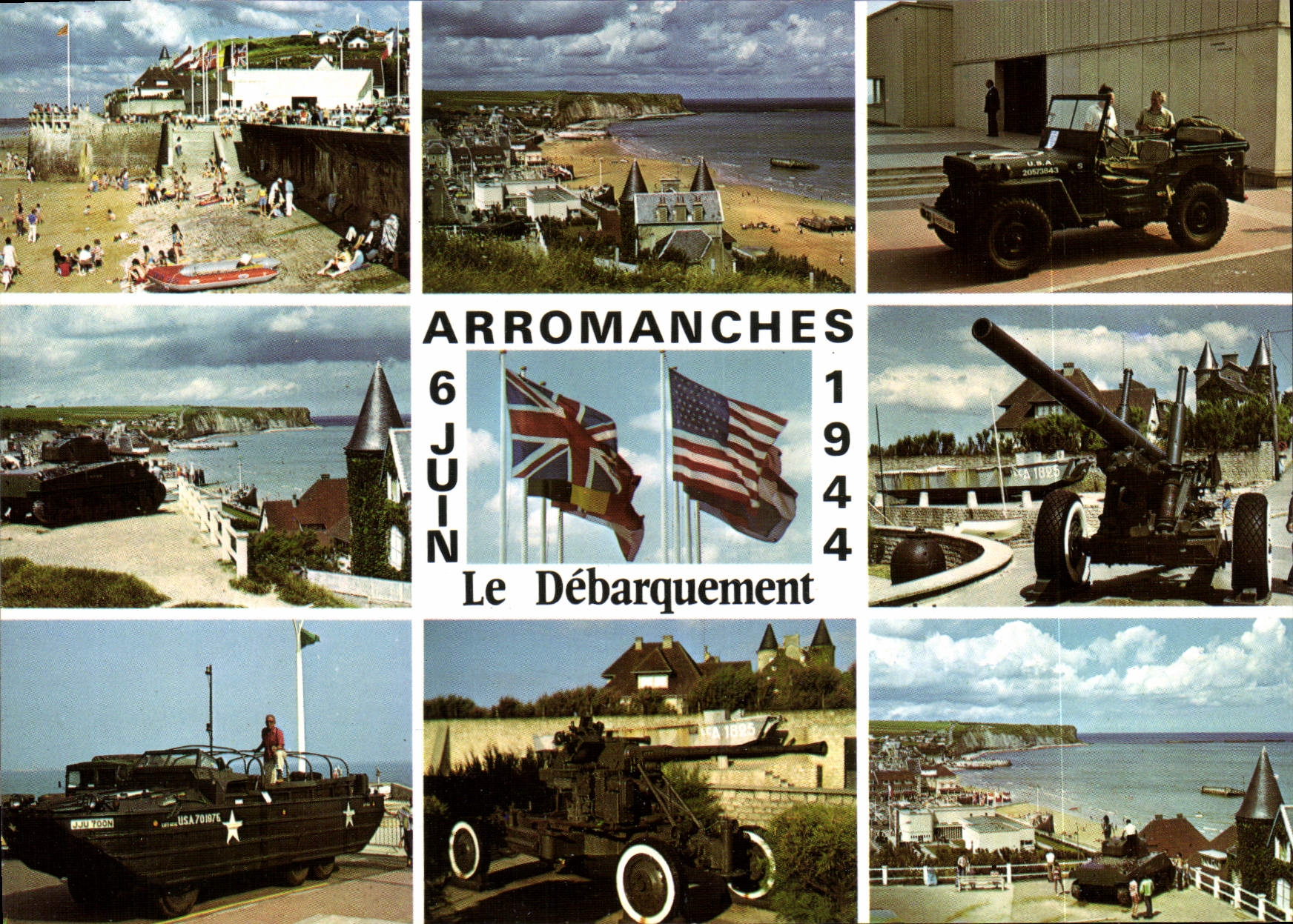 CPSM Arromanches Le Debarquement