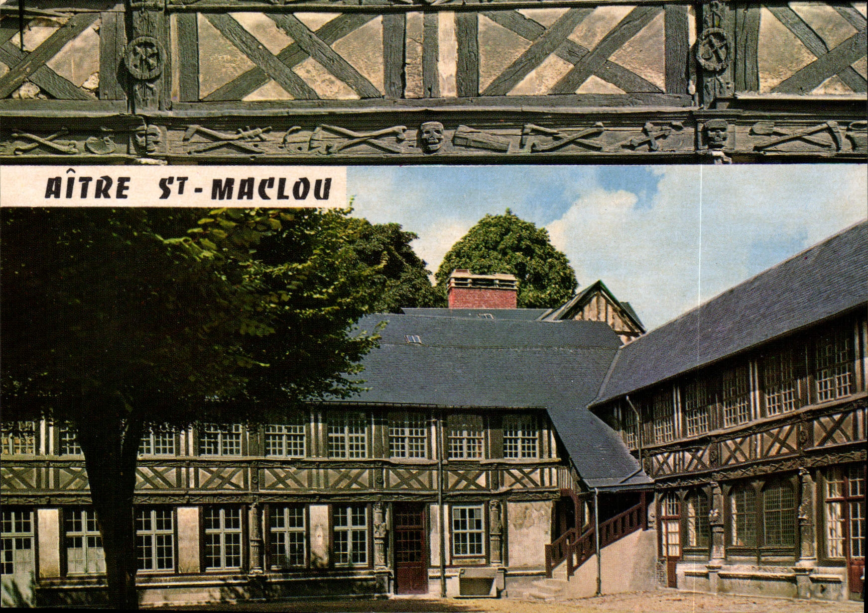 CPSM En Normandie Rouen Aitre Ou Cloire St Maciou