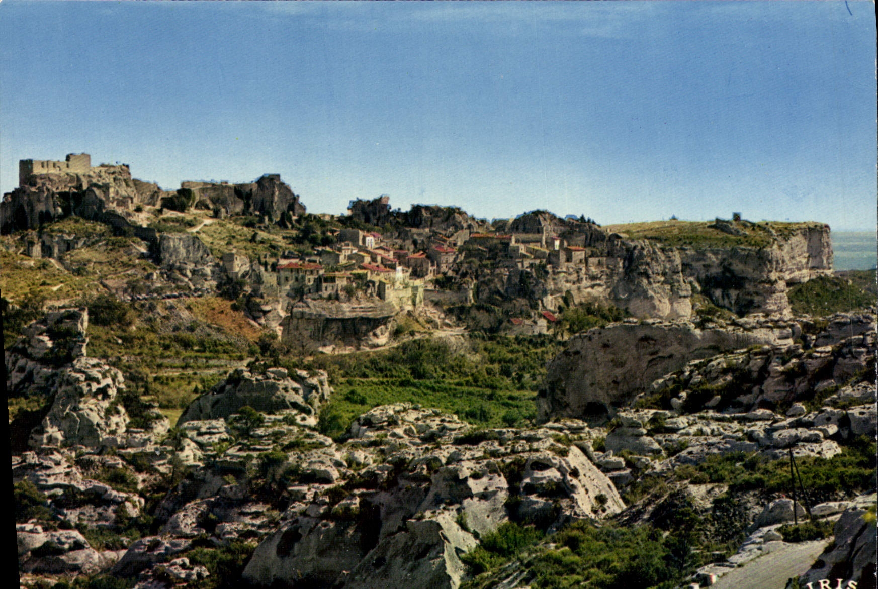 CPSM Les Baux En Provence Detache Des Alpilles Un Eperon Denude